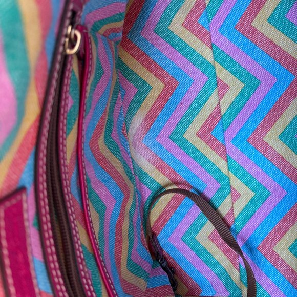 Dooney & Bourke Claremont Leather Black/Brown Domed Satchel/Crossbody/Sh… - Picture 13 of 16